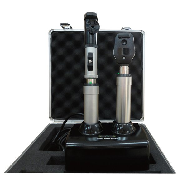 YZ-11D+YZ-24B Combined Rechargeable Ophthalmoscope Retinoscope